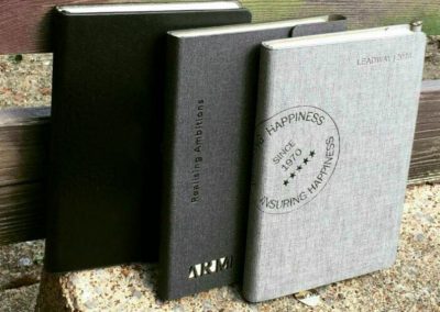 Customized notebooks & diaries