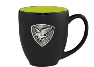 Custom metal 3D logo mug